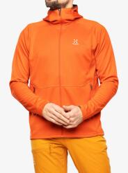 Haglöfs Skuta Hood Cipzáras Férfi Felső - habanero - L