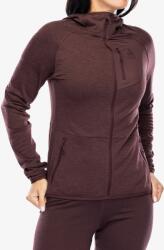 ODLO Ascent Mid Layer Hoody Full Zip Kapucnis női felső - fudge - L