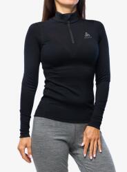 ODLO Merino 200 BL Top Turtle Neck LS Half Zip Női hőszigetelő felső - black - M