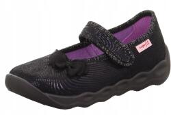 Superfit gyerek papucs, bubble, Size 27, fekete, tépőzáras (1-006271-0040)