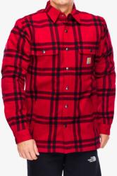 Carhartt Roane Hooded Shirt Jac Ing - crabapple - L