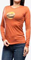 Sensor Merino Active Triglav Tee LS Termoaktív női felső - terracotta - L