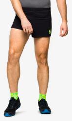 Scott SCO Split Shorts RC Run Rövid Futónadrág - black/yellow - S