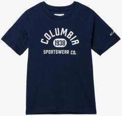 Columbia Basin Ridge SS Graphic Tee Póló fiúknak - collegiate navy/college life - 104_116_cm