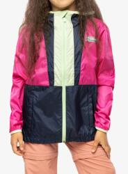 Columbia Back Bowl Hooded Windbreaker Lánykabát - pink ice/nocturnal/key west - 152_164_cm