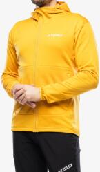 Adidas Terrex Xperior Light Fleece Hooded Jacket Pulóver - preyel - L