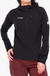 MAMMUT Madris Light ML Half Zip Hoody Női kapucnis felső - black - L