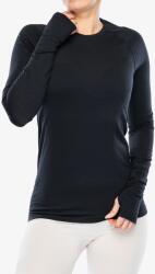 Houdini Desoli Light Crew Termoaktív női felső - true black - XS