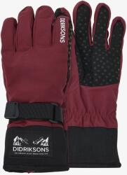 Didriksons Lovas Five Finger Glove 2 Gyerek kesztyűk - anemon red - 5