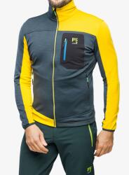 Karpos Cherz Fleece Cipzáras felső - midnight/sulphur - L