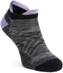 Darn Tough Run No Show Tab Ultra-Lightweight with Cushion Női zokni - space gray - M