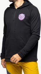 Oakley Agaricus Nassa 1/4 Zip Hoodie Kapucnis felső - blackout - XS