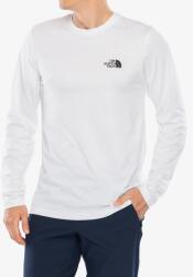 The North Face L/S Simple Dome Tee Férfi pulóver - tnf white - XXL