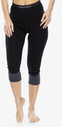 Icebreaker Merino 260 ZoneKnit Legless Női hosszúszárú hőszigetelő alsó - black/jet - XS