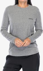 Patagonia L/S P-6 Logo Responsibili-Tee Női hosszú ujjú póló - gravel heather - S