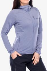 Salomon Essential Lightwarm Hoodie Női kapucnis felső - blue granite - S