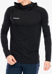 MAMMUT Selun FL Sun Hoody Kapucnis felső - black - L