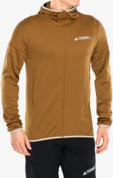 Adidas Terrex Xperior Light Fleece Hooded Jacket Polárfelső - brostr/savann - S
