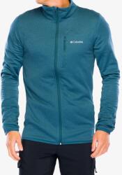 Columbia Essential Hike Grid Fleece Full Zip Férfi pulóver - everblue - XL