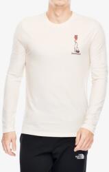 Smartwool Ski Circus Graphic Long Sleeve Tee Slim Fit Férfi pulóver - almond - XXL