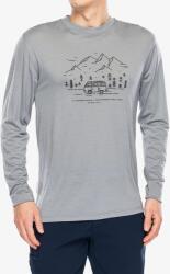 Sensor Merino Active Van Life Tee LS Termoaktív felső - grey - S