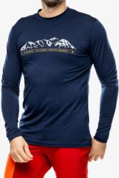 Sensor Merino Active PT Tee L/S Termoaktív felső - deep blue moun - M