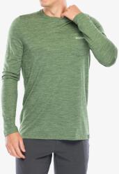 Smartwool Merino Hemp Blend Gear Up Long Sleeve Graphic Tee Felső - fern green heather - L
