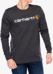 Carhartt WIP Core Logo T-Shirt L/S Férfi pulóver - carbon heather - L