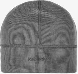 Icebreaker Merino 260 Waffle Knit Wander Reversible Beanie Termoaktív sapka - obsidian/black