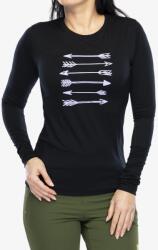 Sensor Merino Active PT Tee L/S Felső - black arrows - S