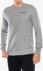 Smartwool Gondola View Long Sleeve Graphic Tee Felső - light gray heather - L