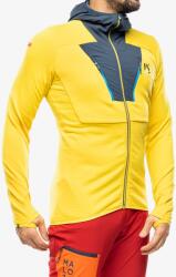 Karpos Highest Hoodie Fleece Férfi pulóver - sulphur/midnight - XL