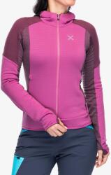 Montura Stretch Color 2 Maglia Cipzáras női felső - baton rouge/wine red - XS