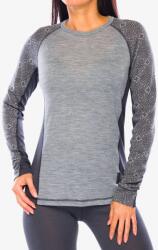 Dovre 100% Merino Wool LS Termoaktív női felső - grey - M