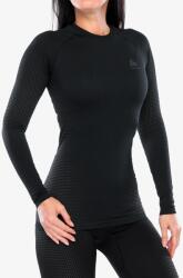 ODLO Performance Warm BL Top Crew Neck L/S Termoaktív női felső - graphite grey - L