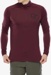 Norrona Fjora Equaliser LS Zip Top Biciklis felső - tawny port - M