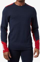 Helly Hansen LIFA Merino Midweight Crew Termoaktív felső - navy/cobalt - XXL