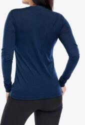 Sensor Merino Active Songbirds Tee LS Női hosszú ujjú póló - deep blue - S