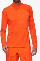 MAMMUT Eiger Nordwand Advanced FL Half Zip Pull Polárfelső - eiger orange - L
