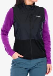 Mons Royale Diversion Merino Wind Vest Női kerékpáros mellény - black/black - L
