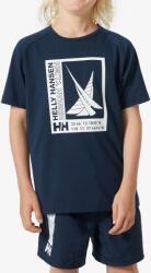 Helly Hansen Port T-Shirt Póló gyerekeknek - navy - 134-140 cM