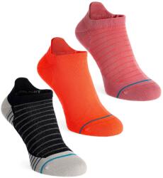 Stance Amari 3 Pack Női futózokni - dustyrose - S