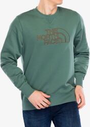 The North Face Drew Peak Light Crew Férfi pulóver - duck green/latte - L