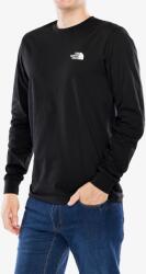 The North Face L/S Box NSE Tee Férfi pulóver - tnf black - L