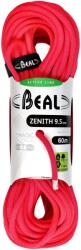 Beal Zenith 9, 5 mm 60 m Mászókötél - solid pink - 9.5 mm 60 m