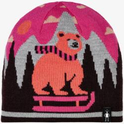 Smartwool Reversible Art Beanie Gyerek sapka - terracotta - S-M