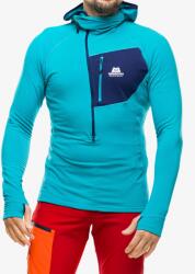 Mountain Equipment Eclipse Hooded Zip T Felső sziklamászáshoz - topaz/medieval - S