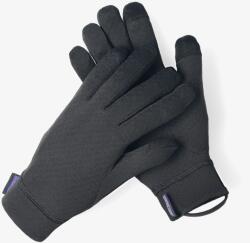 Patagonia Cap MW Liner Gloves Férfi Kesztyű Hegyi Túrázáshoz - black - L
