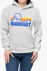Marmot Coastal Hoody Női kapucnis felső - light grey heather - XS