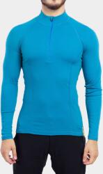 Sensor Merino DF Tee L/S Zip Felső - blue - S